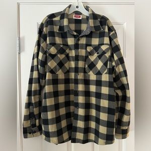 Wrangler - Flannel - Tan/Black - L